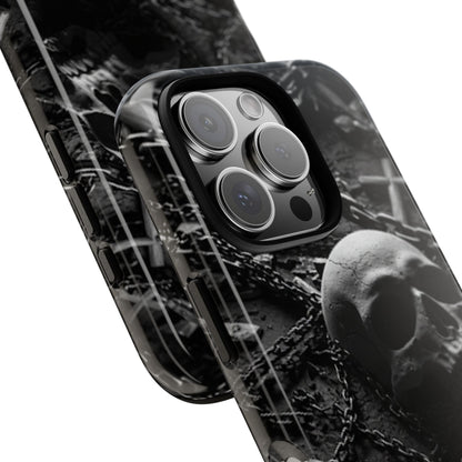 Gothic Skull Tough Phone Case