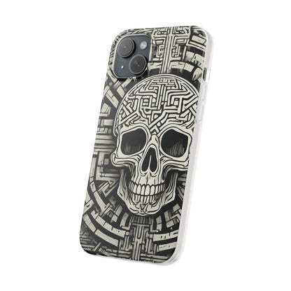 Gothic Skull Maze Flexi Case