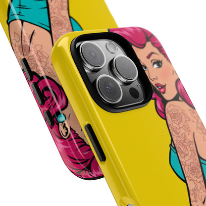 Bite Me Beauty Tough Phone Case