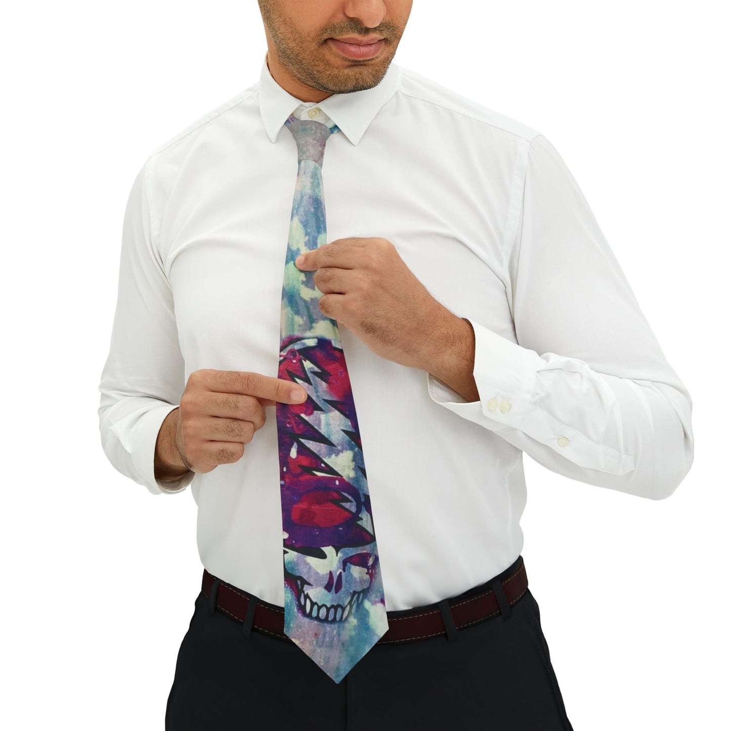 IKO IKO Skull Necktie
