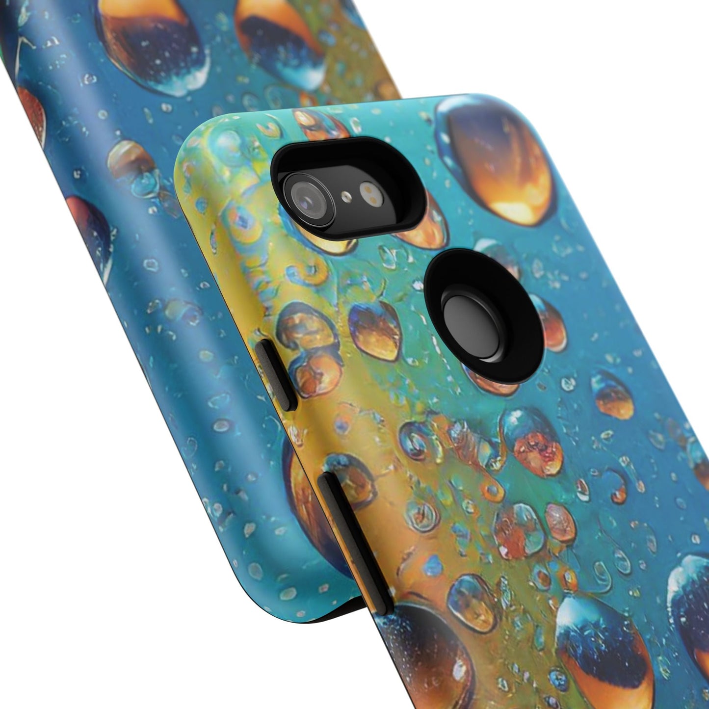Colorful Water Droplets Tough Phone Case
