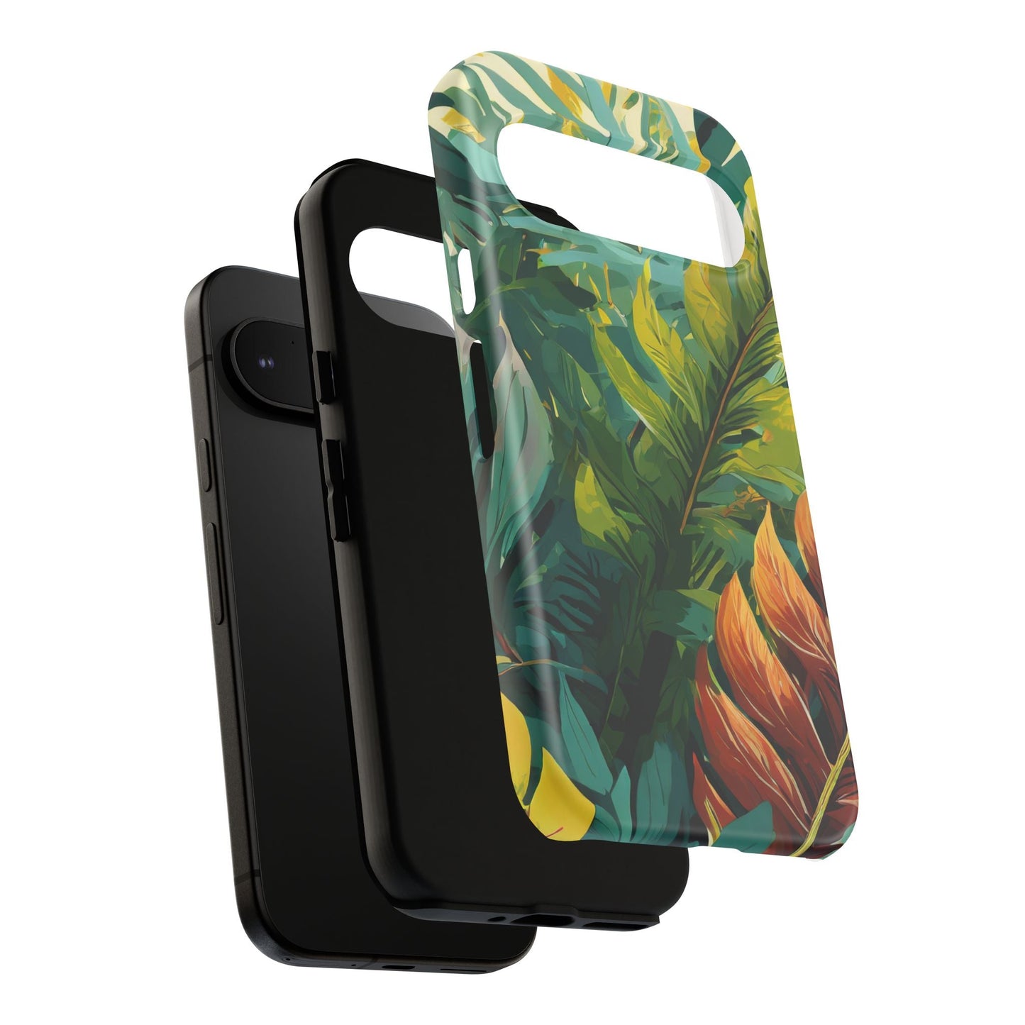 Tropical Leaf Tough Phone Case