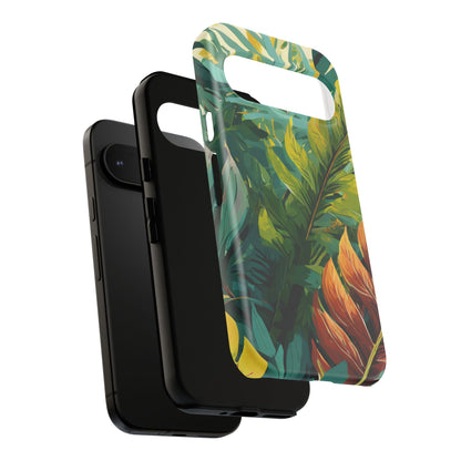 Tropical Leaf Tough Phone Case