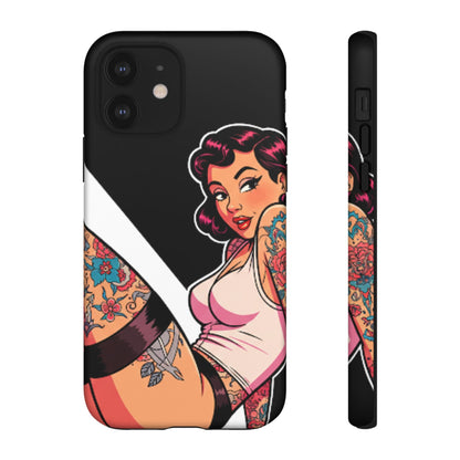 Vintage Tattoo Beauty Tough Phone Case