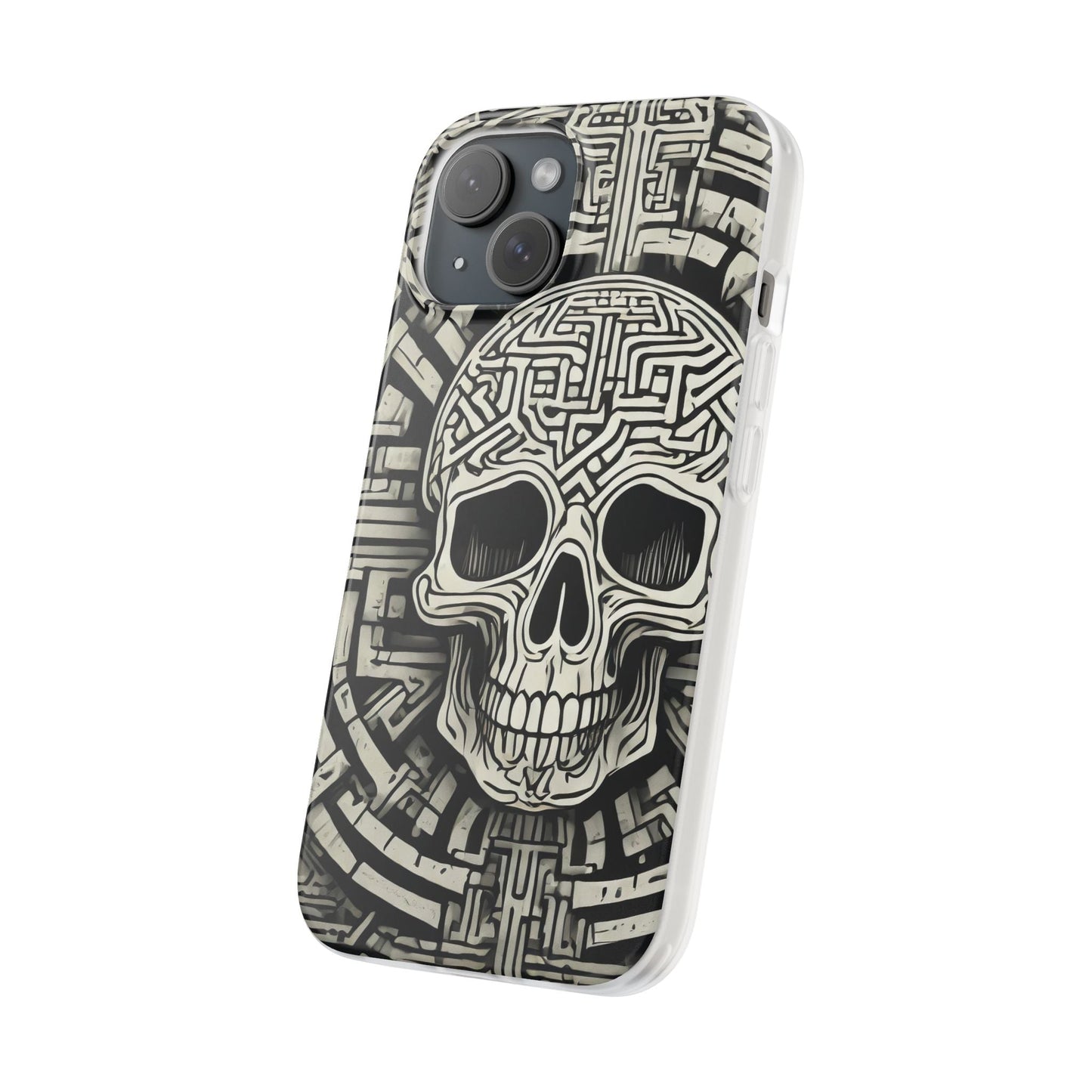 Gothic Skull Maze Flexi Case