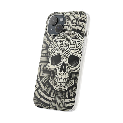 Gothic Skull Maze Flexi Case