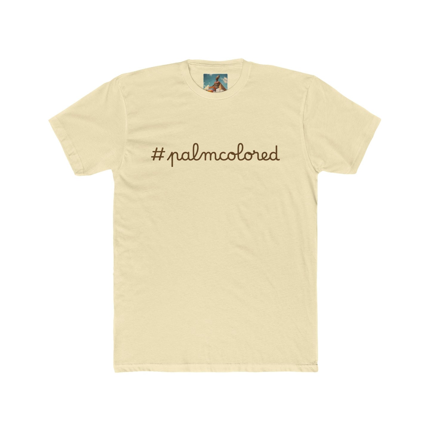 #palmcolored Unisex Cotton Crew Tee