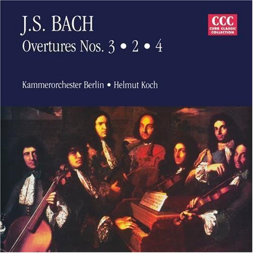 Johann Bach Se - Overtures Music CD