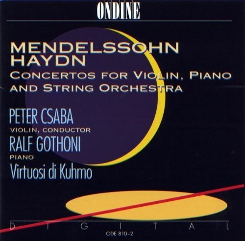 Kuhmo / Csaba / Gothoni - Mendelssohn Concertos Music CD