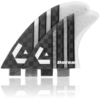 DORSAL Surfboard Fins Quad 4 Set FCS Compatible
