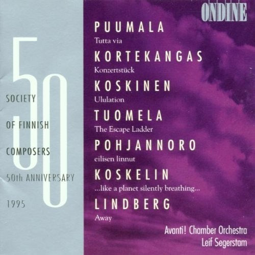 Segerstam / Avanti Chamber Orchestra - Society Of Finnish Composers Music CD