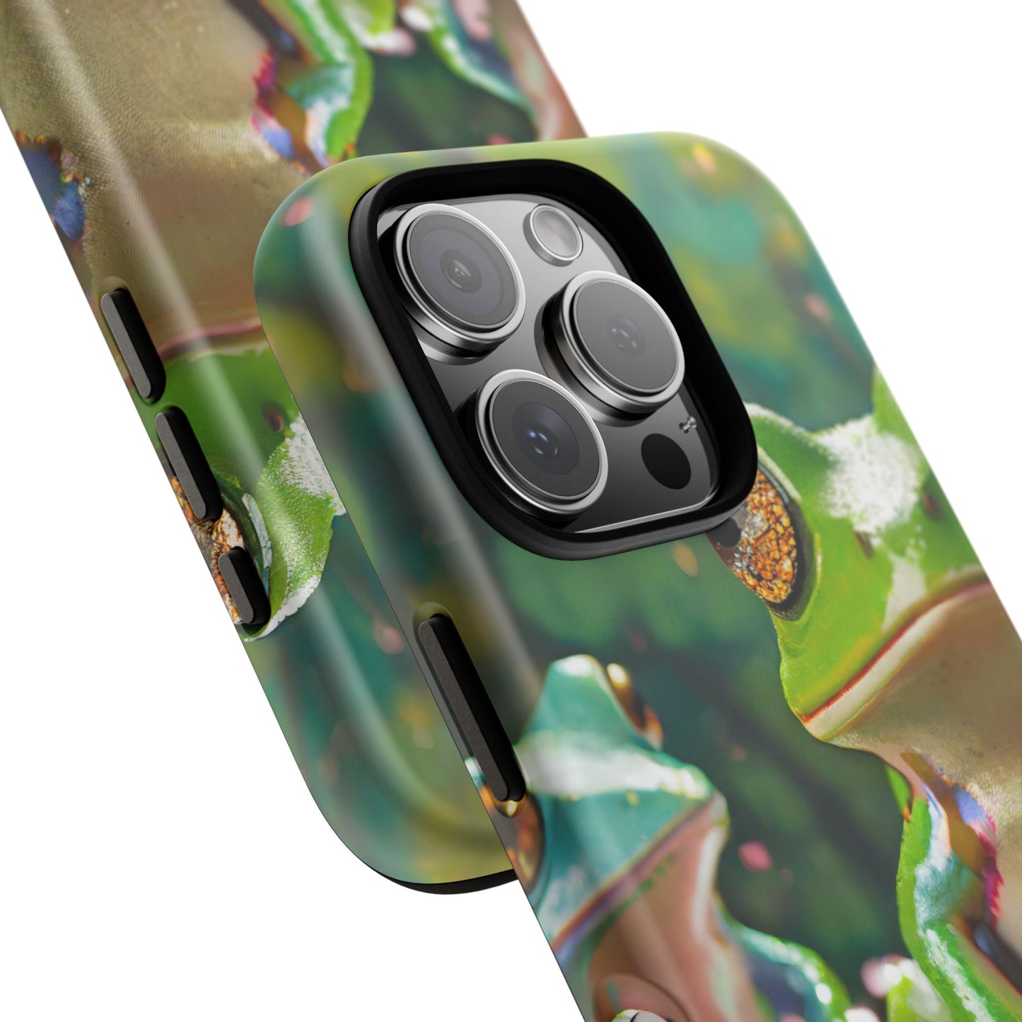 Someone Watching Colorful Frog Tough Phone Case