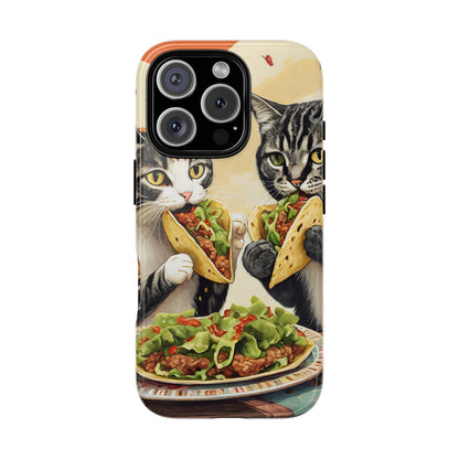 Funny Taco Cat Tough Phone Case