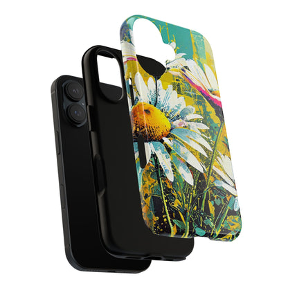 Colorful Daisy Floral Tough Phone Case