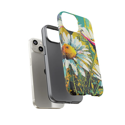 Colorful Daisy Floral Tough Phone Case