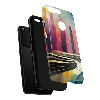 City Skyline Vibrant Tough Phone Case
