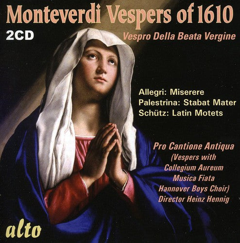 Pro Cantione Antiqua - Vespers of 1610 [2 CD]