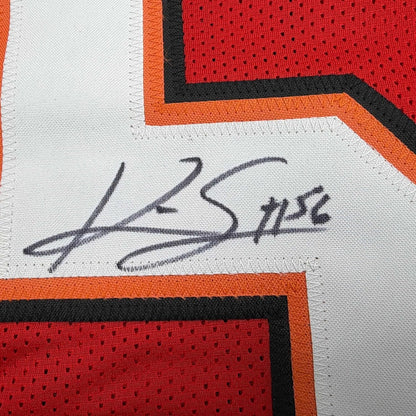 Framed Autographed/Signed Kwon Alexander 35x39 Tampa Bay Red Football Jersey JSA COA