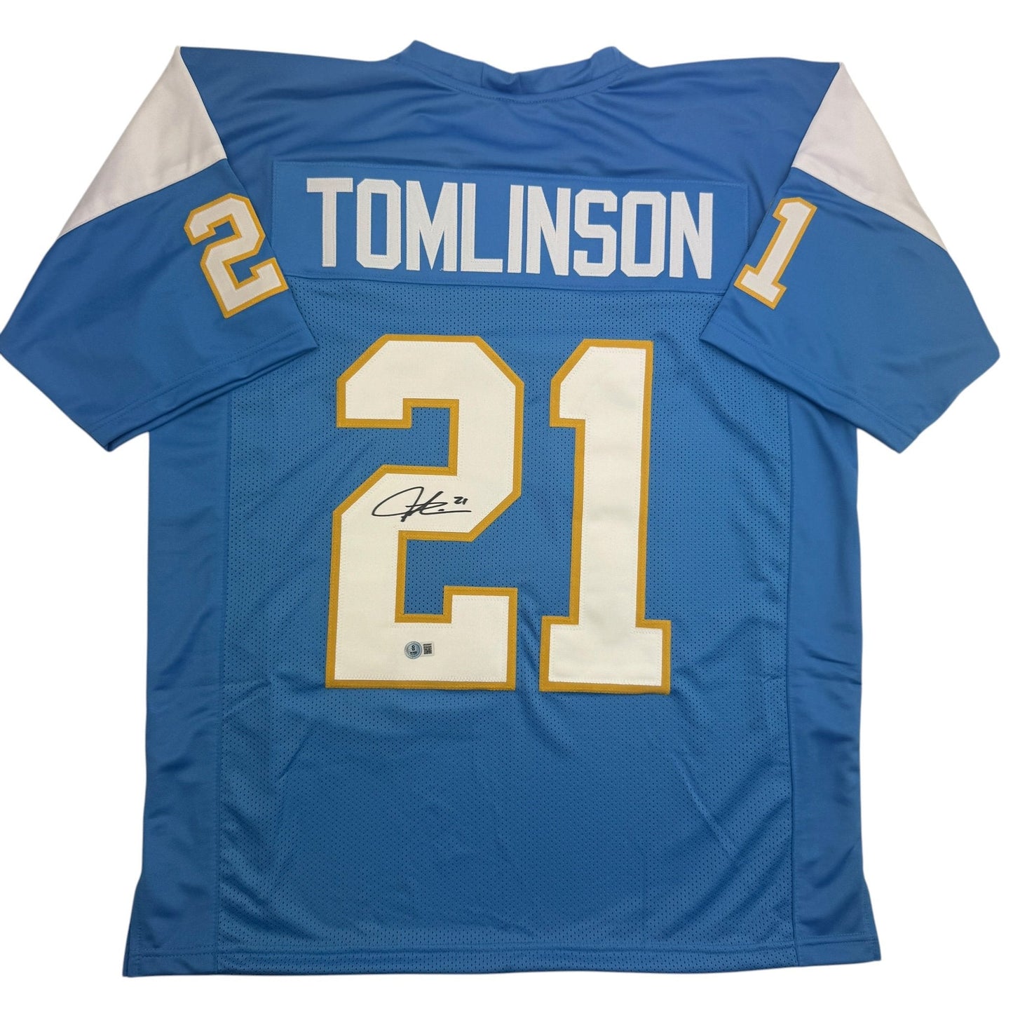 Autographed/Signed LaDainian Tomlinson San Diego Powder Blue Football Jersey JSA COA