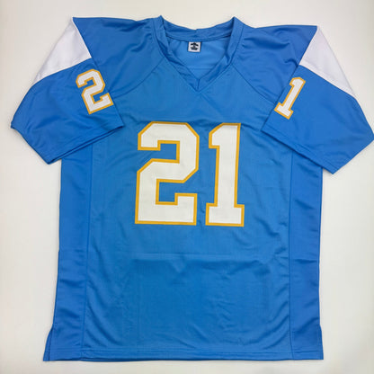 Autographed/Signed LaDainian Tomlinson San Diego Powder Blue Football Jersey JSA COA