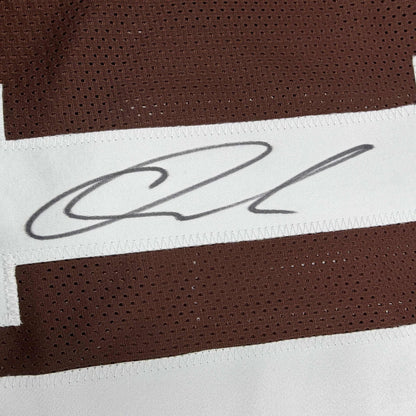 Autographed/Signed Quinshon Judkins Cleveland Football Brown Jersey Beckett BAS COA