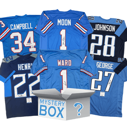 Autographed/Signed Tennessee Football Jersey Mystery Box with PSA JSA or Beckett COA