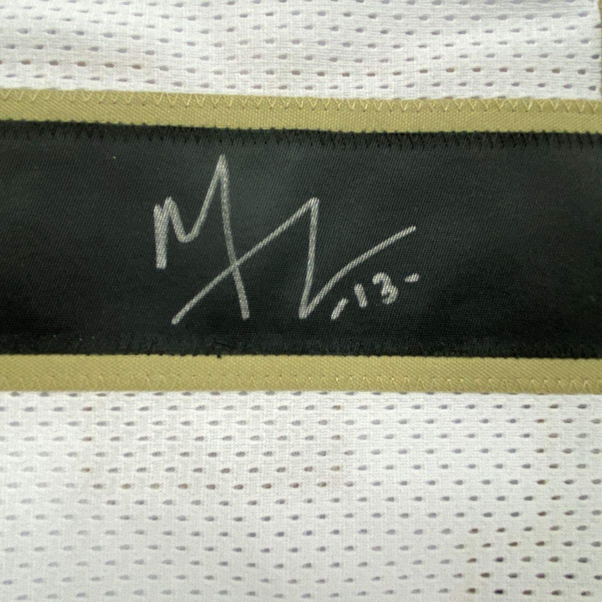 Autographed/Signed Michael Thomas New Orleans White Football Jersey JSA COA
