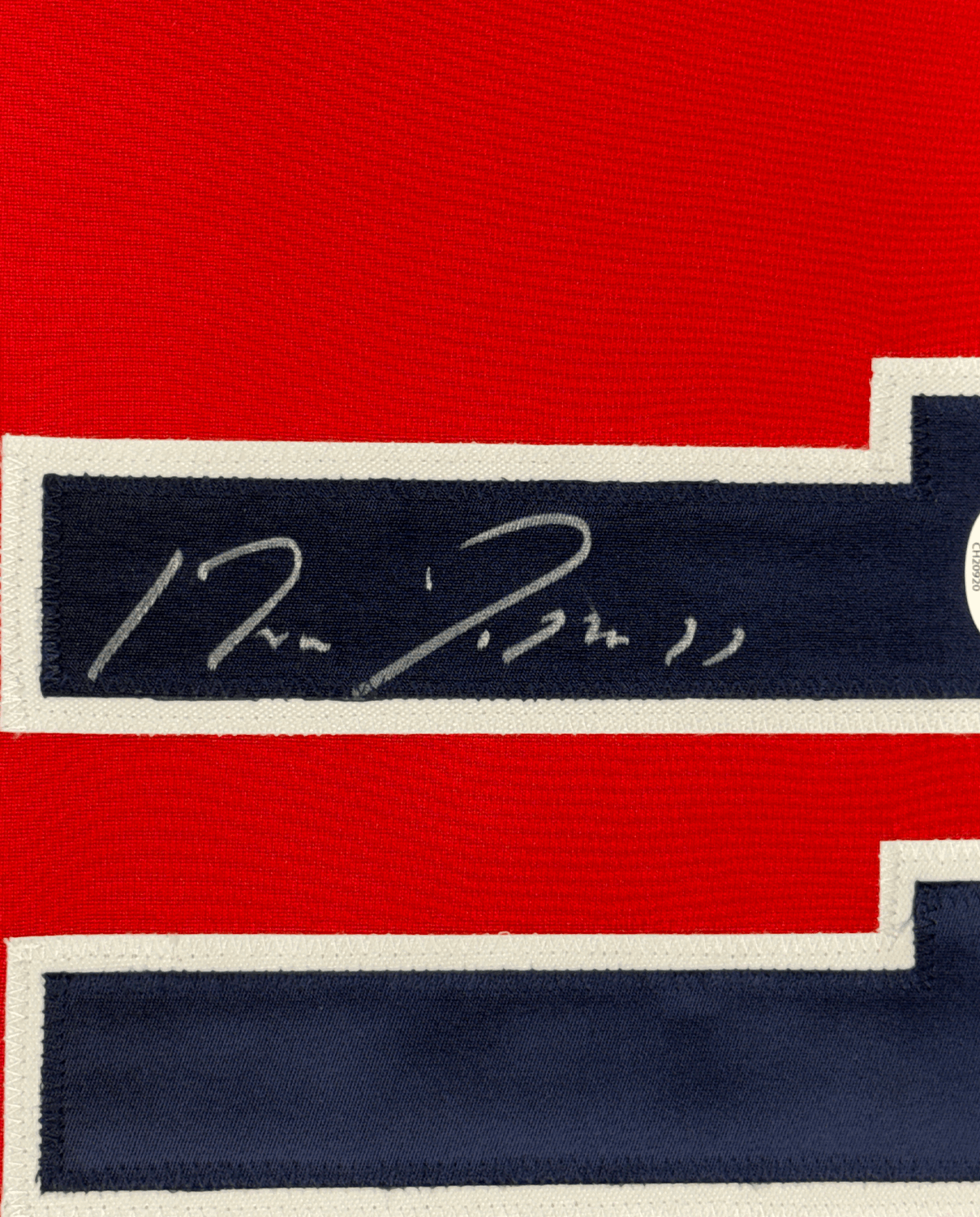 Framed Autographed/Signed Jose Ramirez 35x39 Cleveland Red Baseball Jersey JSA COA