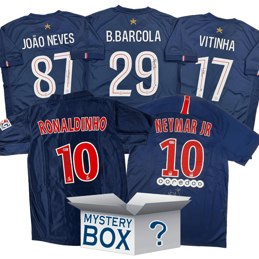 PSG Paris Saint-Germain F.C. Autographed/Signed Soccer Jersey Mystery Box with PSA JSA or Beckett COA