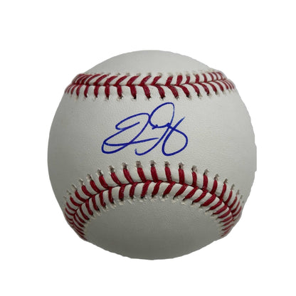 Autographed/Signed Eric Gagne Rawlings Official Major League Baseball ROML JSA COA Auto