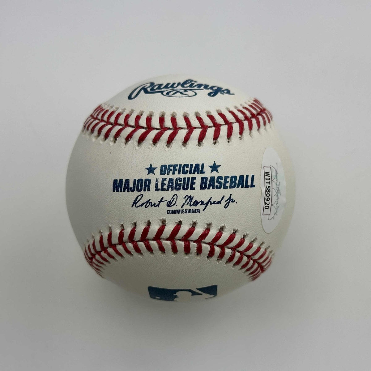Autographed/Signed Keith Foulke Rawlings Official Major League Baseball ROML JSA COA Auto