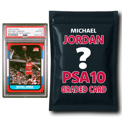 Michael Jordan PSA 10 Graded Basketball Card Mystery Pack