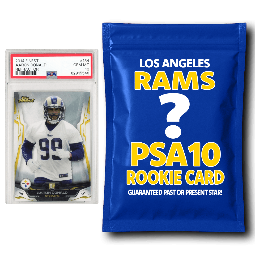 Los Angeles Rams PSA 10 Graded Rookie Card Mystery Pack