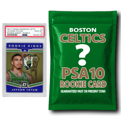Boston Celtics PSA 10 Graded Rookie Card Mystery Pack