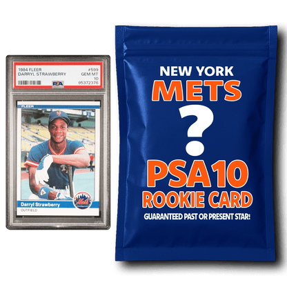 New York Mets PSA 10 Graded Rookie Card Mystery Pack