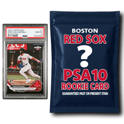 Boston Red Sox PSA 10 Graded Rookie Card Mystery Pack