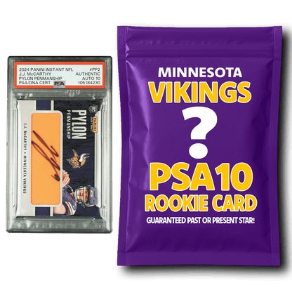 Minnesota Vikings PSA 10 Graded Rookie Card Mystery Pack