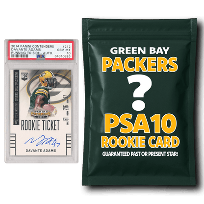 Green Bay Packers PSA 10 Graded Rookie Card Mystery Pack
