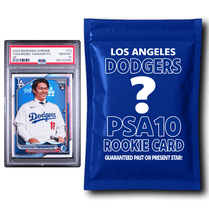 Los Angeles Dodgers PSA 10 Graded Rookie Card Mystery Pack