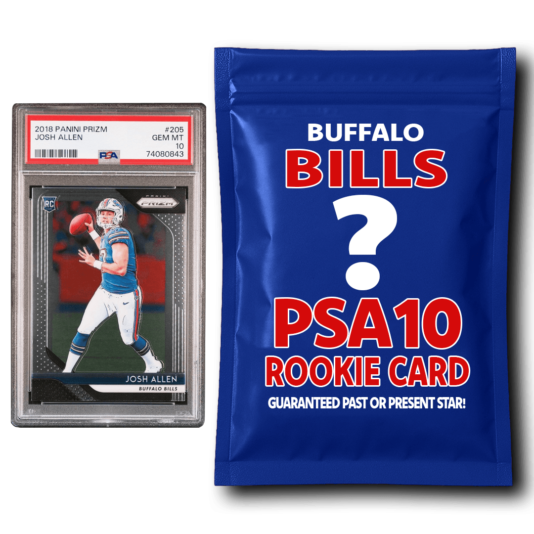 Buffalo Bills PSA 10 Graded Rookie Card Mystery Pack