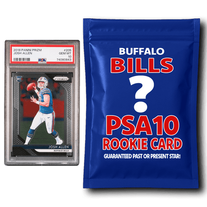 Buffalo Bills PSA 10 Graded Rookie Card Mystery Pack