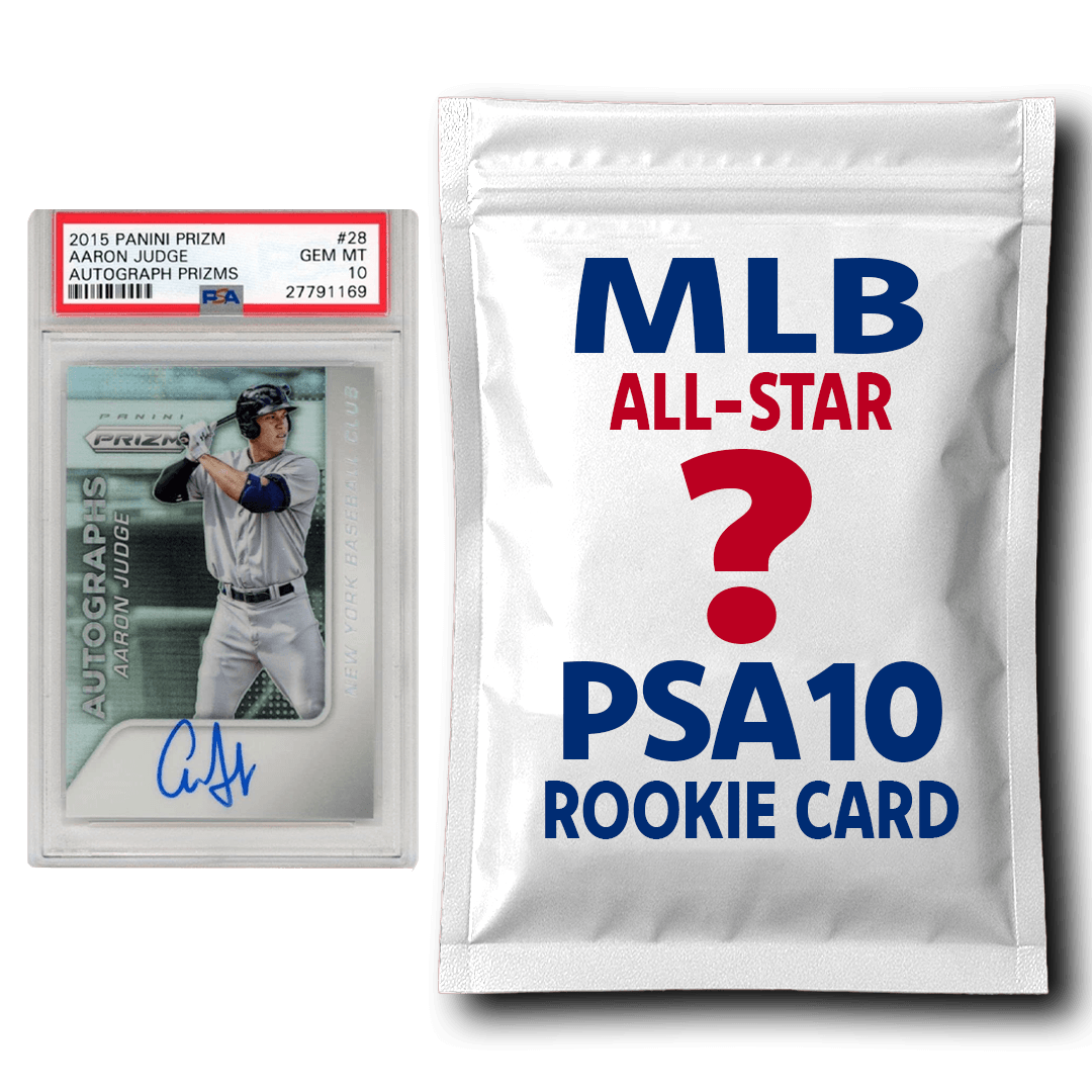 PSA 10 Graded MLB All-Star Baseball Rookie Card Mystery Pack