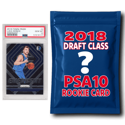 PSA 10 Graded 2018 NBA Draft Class Rookie Basketball Card Mystery Pack