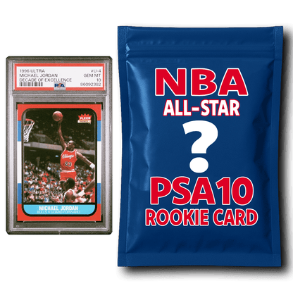 PSA 10 Graded NBA All-Star Basketball Rookie Card Mystery Pack