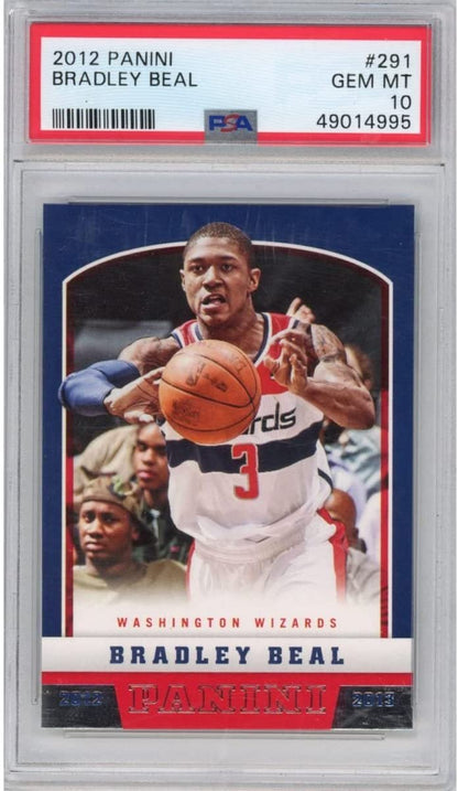 Graded 2012-13 Panini Bradley Beal #291 Rookie RC Basketball Card PSA 10 Gem Mint