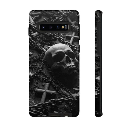 Gothic Skull Tough Phone Case