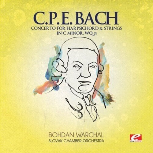 Bach,c.p.e. - Concerto For Harpsichord & Strings C Min - Music CD