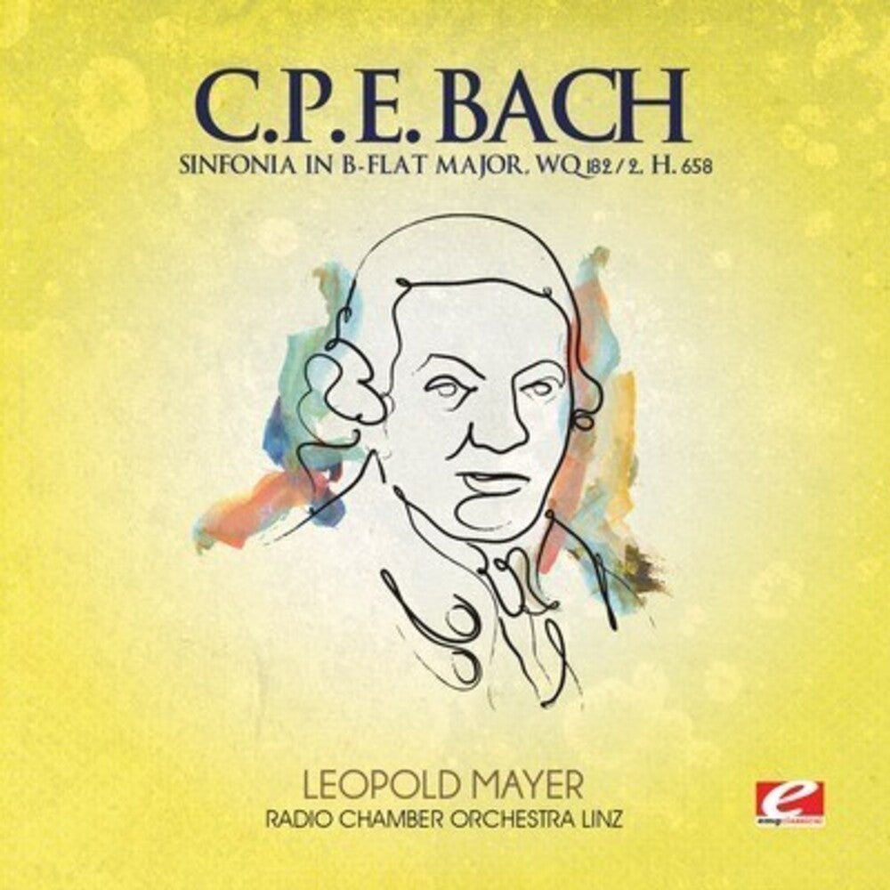 C Bach .P.E. - Sinfonia In B-Flat Major (Ep) (Mod) [CD]