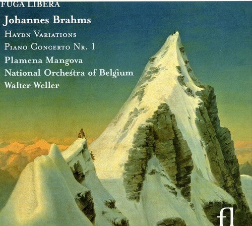 Brahms / Mangova / National Orch Belgium / Weller - Haydn Variations & Piano Concerto 1 - Music CD