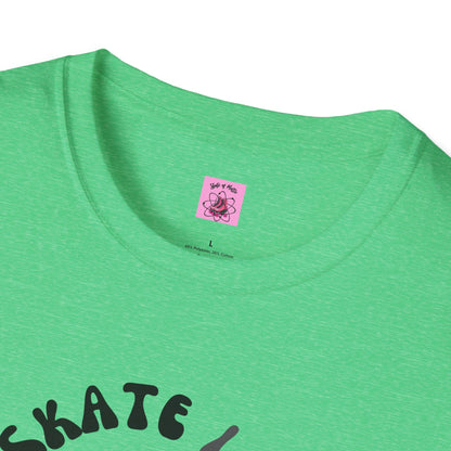 Monotone Skate Like Nobody's Watching Unisex T-Shirt
